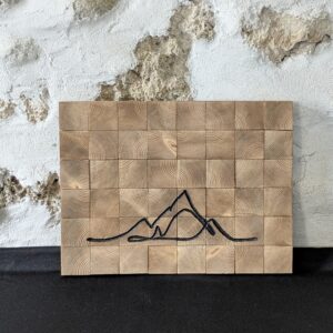 Gravure montagne
